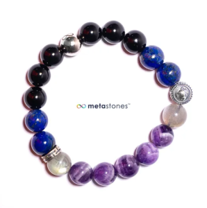 平安健康水晶手串系列 | 青金石 拉长石黑曜石 和 佛牙紫水晶 | Protection & Healthy Bracelet Series (MEN)