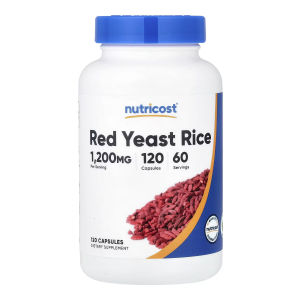Nutricost Red Yeast Rice 120 Capsules 1200mg 60 Servings