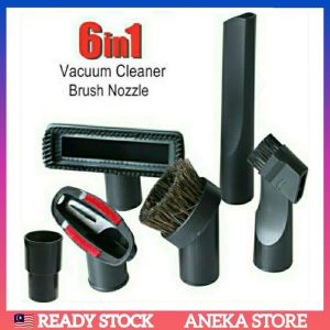 💥READY STOCK💥 6 In 1 Vacuum Cleaner Brush Head Nozzle Roller Tool Spare Part Accessories Home Dusting Kit Muncung Berus Kepala Vacum Philips Electrolux LG Midea Samsung Toshiba Pensonic Elba Cornell Karcher Sharp Khind Milux Bosch Daewoo Vakum