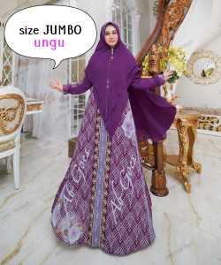 Gamis Jumbo Premium Khadiza Syari by Ab Goes