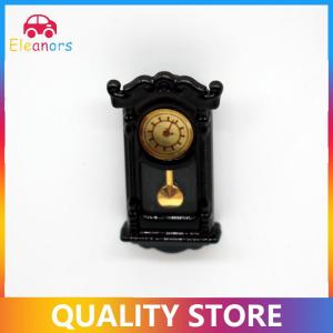 [Eleanor] Nhà Búp Bê Cổ Điển Đồng Hồ Treo Tường Quay Số Con Trỏ Di Chuyển Thu nhỏ Mô Hình Phòng Khách Phụ Kiện Nhà Búp Bê Trẻ Em Giả Vờ Chơi Đồ Chơi