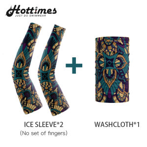 UV Protection Ice Silk Arm Sleeves for Men | Magic Headscarf Outdoor Bike & Motorcycle Arm Sleeve | Tattoo Cover