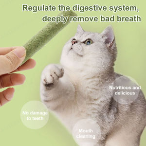 [Teeth Cleaning Hairballs Removing And Teeth Grinding 3-in-1 Effect] Freeze-dried Cat Malt