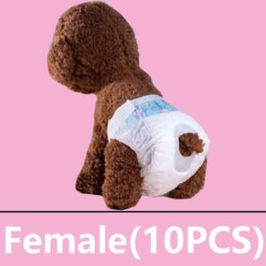 【Ready】10pcs/pack Popok Diapers Anjing Kucing /Pet Diapers /Popok Anjing Jantan Betina /Popok Celana Dalam Diapers Loop Mens