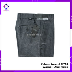 Celana Panjang Pria Semi Wool Slimfit Formal Standar Jumbo Big Size Bawahan Casual Cowok Clana Bahan Sim fit Cowo Kerja Kantor Kantoran Setelan JAs Dasar Kain Pakaian Dewasa Anak Laki Laki Kekinian Korean Style
