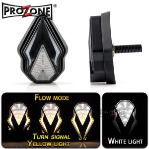 ✔READY STOCK✔ SEQUENTIAL RUNNING LED TURNING FLOW SIGNAL LIGHT UNIVERSAL Y15ZR Y15 Y125Z RS150 RS150R WAVE LC135 BENELLI