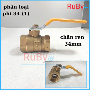 Van Bi Đồng Thau Tay Gạt Cao Cấp – Hiệu Italy – Phi 21 / 27 / 34 / 42 – TBVS RuBy Khóa Mở Nhanh – Bền Bỉ – Chuẩn Châu Âu