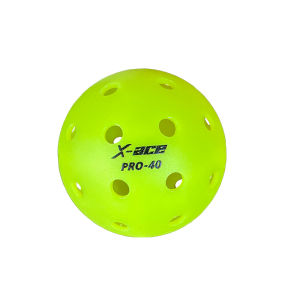 X-ace 40 Pro Pickleball Balls 40Pcs 40 Holes Pickle Balls Seamless Professtional Training Amasport X1 Pickleball Balls