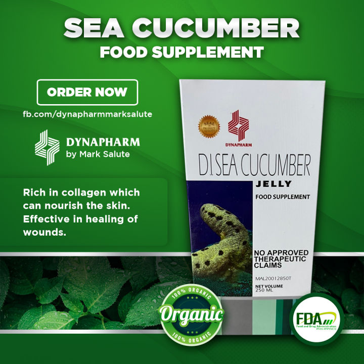 Sea cucumber food supplement by Dynapharm Lazada PH