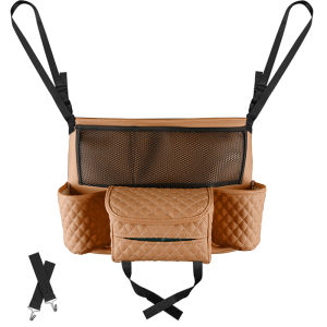 Car Backseat Bag with Tissue Bag Drink Holder Auto Storage Pockets Cover Car Seat Back Protectors for Car Accessories