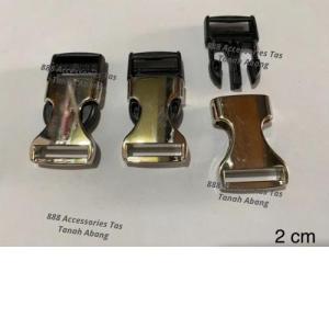 Kunci Buckle Tas Impor (2 PCS)