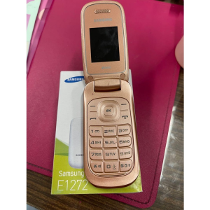 Keypad Phone Samsung GT-E1272 800mAh Dual SIM Basic Phone Flip keypad cellphone