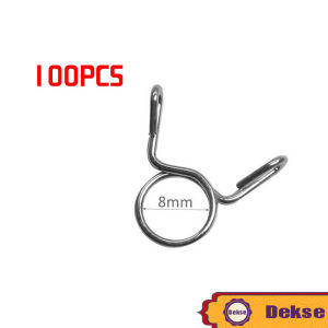 100Pcs Klem Selang Bensin Motor / Klem Spit Clip Penjepit Slang Bensin Radiator