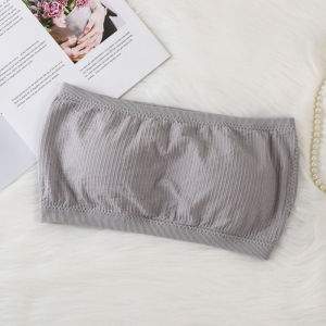 ONEFASHIONMALL Kemben Bra Wanita Tanpa Tali Bra BH Dalaman Bralatte Pakaian Dalam Underwear BR207