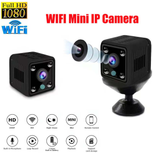 ♥【Readystock】 + FREE Shipping ♥ X6 Mini WiFi IP Camera HD 1080P Wireless Security Surveillance Micro Cam Night Vision Smart Home Sports Monitor Built-in Battery