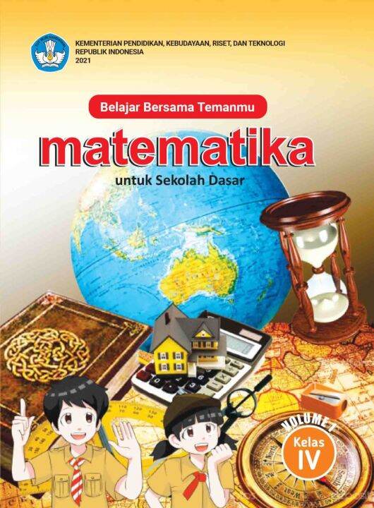 MATEMATIKA KELAS 4 VOL 1 SD/MI KURIKULUM MERDEKA | Lazada Indonesia