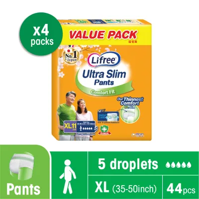 Lifree Ultra Slim Pants Jumbo Pack XL 11S - CASE