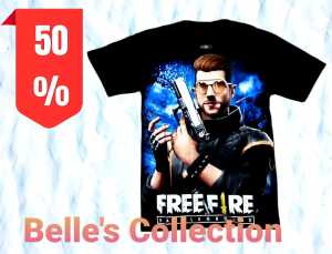 Belles Collection - Distro / Kaos Murah / Kaos anak/ Kaos alok/ Kaos free Fire / T-Shirt / Kaos Unisex / Games / Kaos Distro Free Fire ALOK (Real Pict)