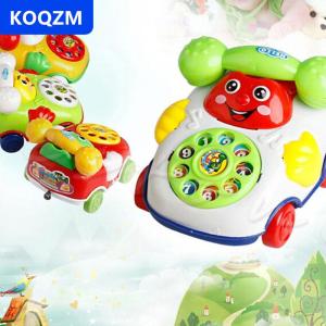 [COD] KOQZM 1PC bé Đồ chơi âm nhạc phim hoạt hình điện thoại giáo dục phát triển trẻ em Đồ chơi Quà Tặng