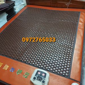 Thảm đá nóng 1m5 x1m9 giúp giảm đau lưng xương khớp toàn thân cho 2 người nằm