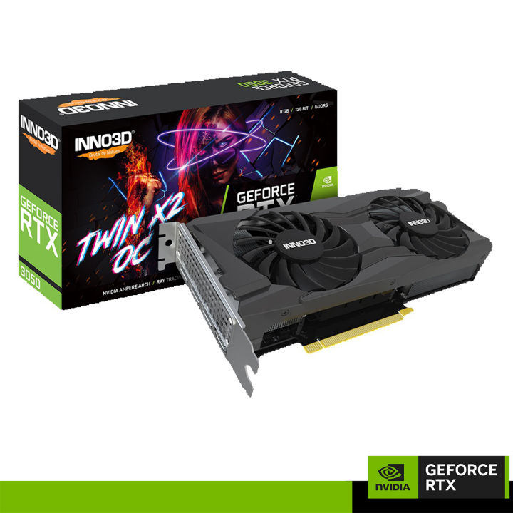 INNO3D NVIDIA® GeForce® RTX™3050 TWIN X2 OC V2 8GB GDDR6 128BIT