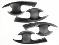 4PC Perodua Axia Car Door Handle Cover 3D Carbon Black Door Handle Inner Bowl Trim Protector Car Accessories Door Handle Guard Sticker Anti Scratch Anti Collision Protections Cover Pintu Pemegang Kereta Axia 2014-2022. 