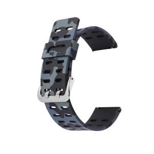 22Mm dây đeo tháo nhanh Cho Samsung Galaxy Xem 4 Bánh S3 Huawei GT3 Pro silicon dây Camo Cho Seiko Phổ Watchband Mới