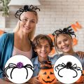 DOIFU Headwear Halloween Black Spider Hairpin Spider Long Leg Halloween Headdress Hair Stage Performance Props Purple Spiders Hair Barrettes Party Supply. 