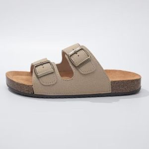 [Free Shipping] 2026 Summer New Fashion Thick-Soled Versatile Retro Sandals Couple Style Outdoor Wear Cork Sole Half Slippers