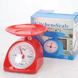 Cân Đồng Hồ Sắt / Nhựa 1Kg / 2Kg / 5Kg / 10kg Chính Hãng - Cân Cơ Học Dụng Cụ Nhà Bếp Đo Lường