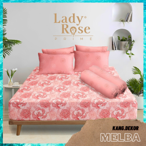 SPREI LADY ROSE 180x200 160X200 120X200 - SPREI NO 1 SPREI NO 2 SEPREI KATUN - SEPRAI SPREI MURAH SARUNG BANTAL GULING KASUR HOMEDECOR SPREI SHABBY SPREI CANTIK ADEM TERLARIS TERMURAH SEPRAY SEPRAI PROMO