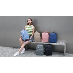 Mindesa-8736 Large Capacity Multi-Compartment High Quality Men and Women Portability Nylon Fashion Leisure Bag Laptop Backpack School Student Backpack Schoolbag Shoulder Bag Lightweight Office Lady Waterproof