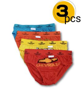 3pcs Celana Dalam Anak Cowok Anak Laki laki Celana Dalam Karet Besar (GROSIR)