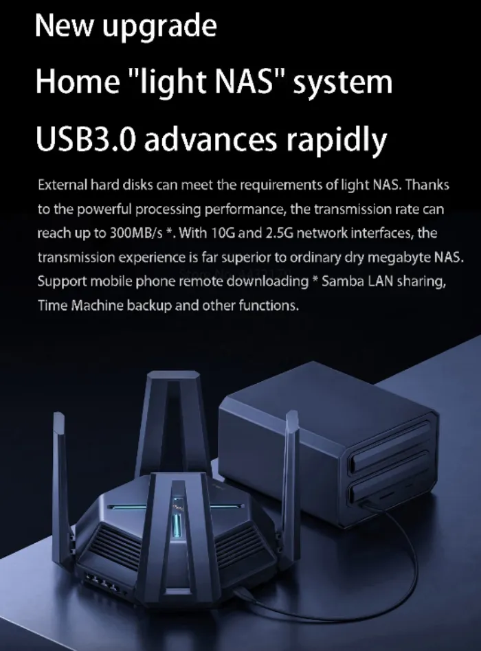 Xiaomi BE10000 Router WIFI 7 10 Gigabit Router WIFI Tri-band Dual