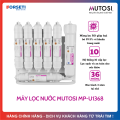Máy Lọc Nước để gầm 10 lõi Mutosi MP-U1368 - Gấp đôi cấp lọc than hoạt tính. 
