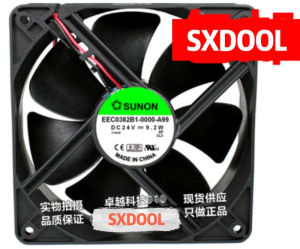 ซูนอน Sunon EEC0382B1-0000-A99 พัดลมระบายความร้อน 24V 9.2w 12038 2 สาย