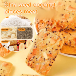 🔥 Big Discount🔥Coconut Crisp Relief Snack Chia Seed Red Date Yam Coconut Crisp Snack Rich Coconut Flavor Real Ingredients Satiety Healthy Crunchy Leisure Food Chia Seed Snack Coconut Crisp Jujube Yam Coconut Mix Real Ingredients