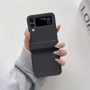 Sandstone Matte Phone Case For Samsung Galaxy Z Flip 3 4 Ultra-Thin Soft Silicone Shockproof Back Cover Casing