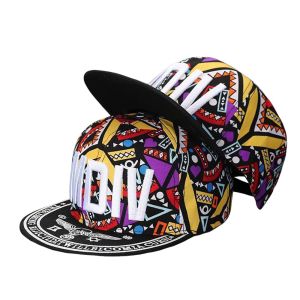 AKZDXE Embroidery Baseball Cap Hip Hop Flat Brim Peaked Cap Fashion Adjustable Dad Trucker Hats Men Women
