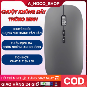 Chuột AI Thông Minh Không Dây A7 - Phiên Dịch Đa Ngôn Ngữ Chuyển Giọng Nói Thành Văn Bản Dễ Sử Dụng