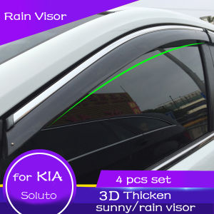 Car Rain Visor For Hyundai Elantra 2023 2024 2025 N line sunvisor Car Door Window Vent Deflector Guard Car accessories