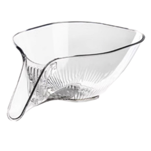 Kitchen Multifunctional Drainage Basket Drain Bowl Household Sink Vegetable Basin Fruit Plate Salad Rice Washing Basket Creative Plastic Draining Bowl