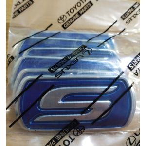 Logo Emblem Tulisan Belakang S Biru Original