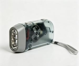 Flashlight No Battery 3-LED Hand Press Crank Flashlight Bright LED NO BATTERIES NEEDED torch Emergency Lighting Flashlight