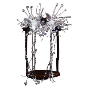 【COD&Local】Girl Butterfly Fairy Hair Clips Cute Decorative Side Hair Clips with Pearl Rhinestone Tassels for Hair Styling Tool