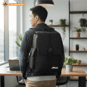 Balo Laptop Xbags Modern XB 2007 - Balo Thời Trang Chống Nước Nhiều Ngăn Phom Đứng Cho Sinh Viên Văn Phòng Đi Học Đi Làm