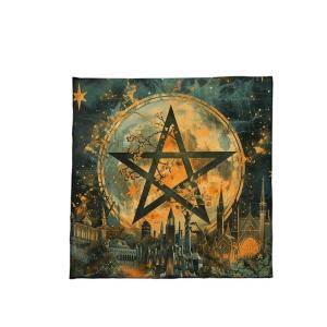 Multifuntional Velvets Tarots Tablecloth Soft Long Wearing Fabric Altar Cloth Foldable Design Suitable for Readings