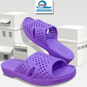 Dép tổ ong VAC TÍM (Lùi 1 size) nhựa EVA siêu nhẹêm chânđủ size -Hàng chính hãng