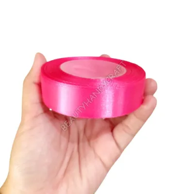 Pita Satin 3/4 Inchi Import per 1 ROL Saten Ribbon 2 cm