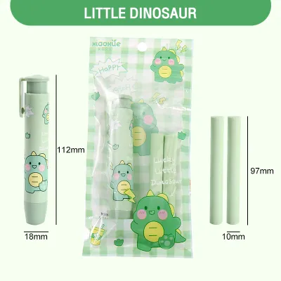 Cute Retractable Eraser Pen Creative Press Eraser School Stationery MY303